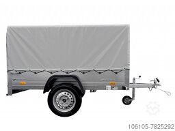 Unitrailer Anhänger 201 kipp Hochplane, Hochspriegel