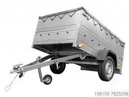 Unitrailer Anhänger 201 KIPP mit Flachplane