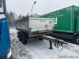 SCHMITZ CARGOBULL ZKI 18-4.9 Tandem 3-Seiten Kip Stahl  Alu Felgen