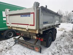 SCHMITZ CARGOBULL ZKI 18-4.9 Tandem 3-Seiten Kip Stahl  Alu Felgen