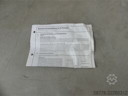 Hawe RZ11 6/3 Radialkolbenpumpe SN: 4586 mit Bedienungsanleitung --