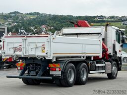 RENAULT C 380* KIPPER 5,20 m* KRAN/FUNK * TOPZUSTAND !