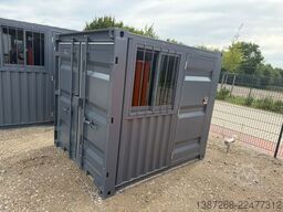  7 Fuß Container , Neuwertig, Seitentür & Fenster