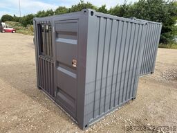  7 Fuß Container , Neuwertig, Seitentür & Fenster
