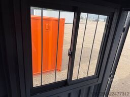  7 Fuß Container , Neuwertig, Seitentür & Fenster