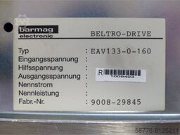 Barmag EAV133-0-160 BELTRO-DRIVE SN:9008-29845