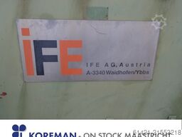 IFE Surface: 6000 x 2000 mm – 2 Deck Screening machine IFE 20/60-2