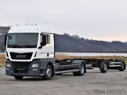 MAN TGX 18.440 Fahrgestell 7,00m + Anhänger 6,90m