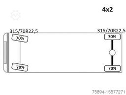 MAN TGX 18.440 Fahrgestell 7,00m + Anhänger 6,90m