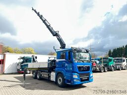 MAN 26.400 Pritsche + HIAB 232 Kran 6x2