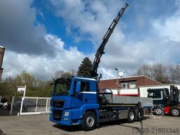 MAN 26.400 Pritsche + HIAB 232 Kran 6x2