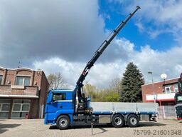 MAN 26.400 Pritsche + HIAB 232 Kran 6x2