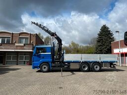 MAN 26.400 Pritsche + HIAB 232 Kran 6x2