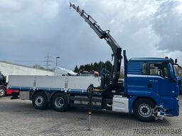 MAN 26.400 Pritsche + HIAB 232 Kran 6x2