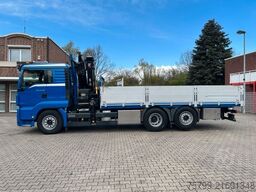 MAN 26.400 Pritsche + HIAB 232 Kran 6x2