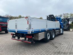 MAN 26.400 Pritsche + HIAB 232 Kran 6x2