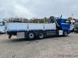 MAN 26.400 Pritsche + HIAB 232 Kran 6x2