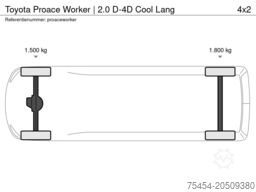 Toyota Proace Worker | 2.0 D-4D Cool Lang