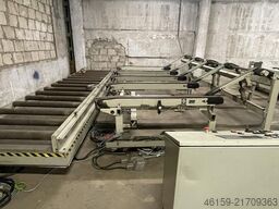 Weinig E6 infeed + A5 outfeed + stacker