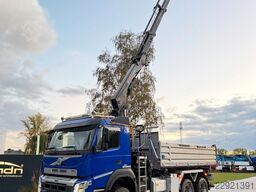 VOLVO FMX 420 6x6 Kipper KRAN 21m WINDE FUNK Bordmatik