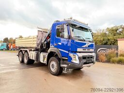 VOLVO FMX 420 6x6 Kipper KRAN 21m WINDE FUNK Bordmatik
