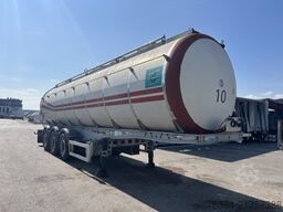 MENCI LEBENSMITTELTANK ISOLIERT, 3 KAMMERN, 34000L LIFTACHSE,   BPW-ACHSEN