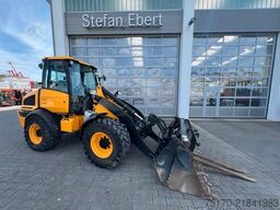 JCB 409 SV / nur 2.496h / Klima Klappschaufel Gabel