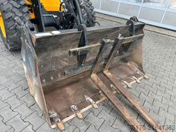 JCB 409 SV / nur 2.496h / Klima Klappschaufel Gabel