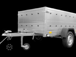 Unitrailer 201 KIPP mit zusätzlichen Bordwänden