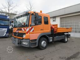 mercedes-benz 1218 Atego 3-S-Ki, Kran,Greifersteuerung,Doka