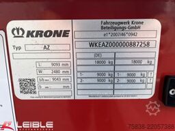 KRONE AZ18F *BDF Lafette*BPW Achsen*guter Zustand!