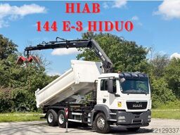 MAN TGS 26.400 * HIAB 144 E-3 HIDUO + FUNK * 6x4