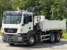 MAN TGS 26.400 * HIAB 144 E-3 HIDUO + FUNK * 6x4