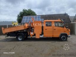 MERCEDES-BENZ Vario 814D KIPPER MIT PALFINGER KRAN