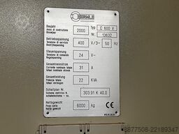 HERMLE C 600 V