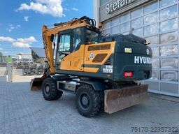Hyundai HW 180 / 3.054h / hydr. Grabenräumer / Klima