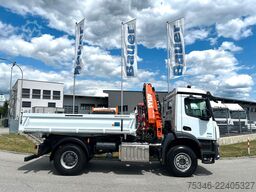 MERCEDES-BENZ Arocs 2135 Kipper/Kran Atlas AK 135/Funk/54 tkm