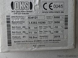 OKS Otto Klein GmbH 5000 l, 11bar
