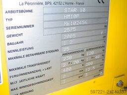 Haulotte STAR 10 Batteriebaujahr 2023
