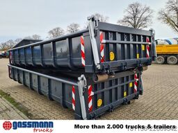  Abrollcontainer mit Klappe ca. 11m³, überfahrbar