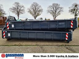 Abrollcontainer mit Klappe ca. 11m³, überfahrbar