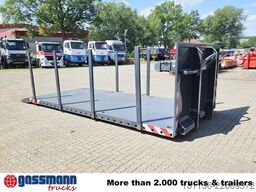  Abrollplattform 6.000mm, mit abnehmbaren Rungen