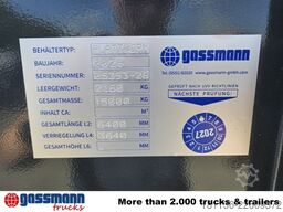  Abrollplattform 6.000mm, mit abnehmbaren Rungen