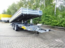 Möslein TTD 13 Verzinkt  13 t Tandem 3- Seitenkipper Tieflader-- Neufahrzeug --