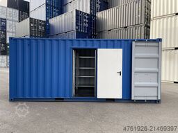 Other 20’ DV mit Fachbodenregalen, Licht, Tür