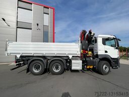 MAN TGS 26.400 6x4 Krankipper Fassi/SOFORT VERFÜGBAR