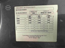 Toyota 8FBE15T - TRIPLEX 4,3 m