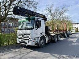 Mercedes-Benz Actros 2644 Holz Kran Palfinger SRX47/Komplettzug