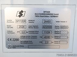 Spitzer SK 2760 CAL 60m³ Kippsilo Hydraulik Unfall