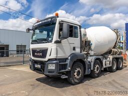 MAN TGS 32.360 BB+STETTER 9m3